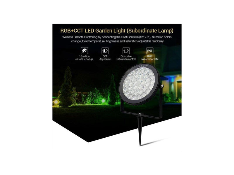 Miboxer Havelampe - 15W - RGB-CCT - WiFi - IP65 - 24V