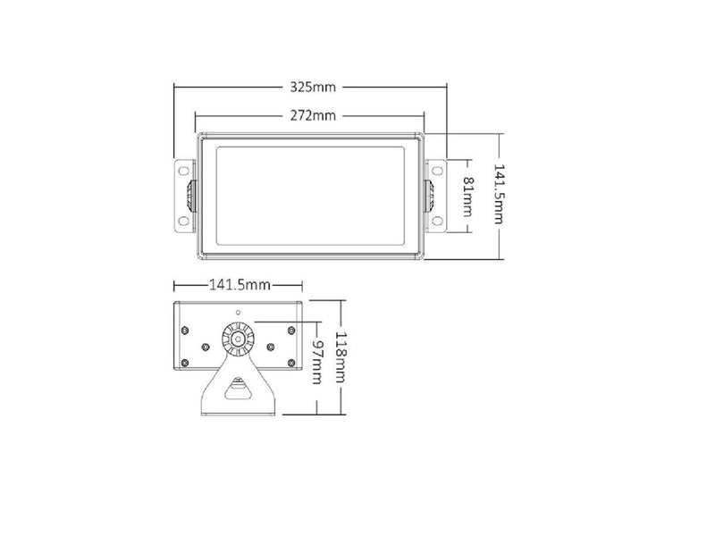 Miboxer Havelampe - 50W - RGB-CCT - 2.4GHz RF Zigbee 3.0 - IP66