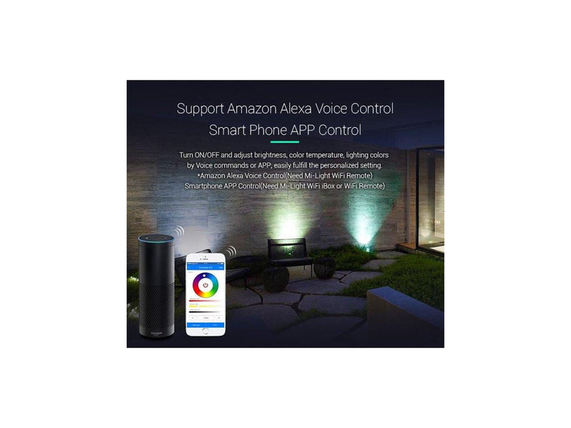 Miboxer Havelampe - 6W - RGB-CCT - WiFi - IP65