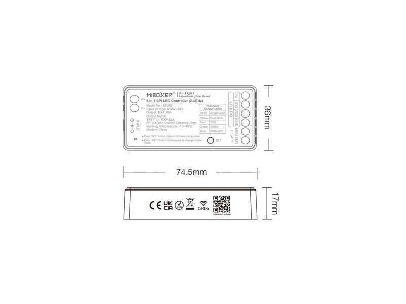 Miboxer LED Controller - 2.4GHz RF