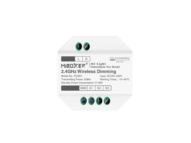 Miboxer LED Controller - 2.4GHz RF (PUSH1)