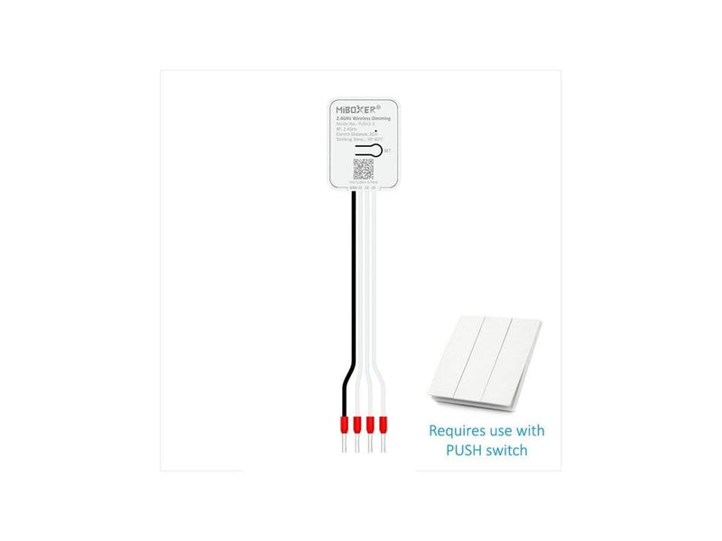 Miboxer LED Controller - 2.4GHz RF (PUSH2-3)