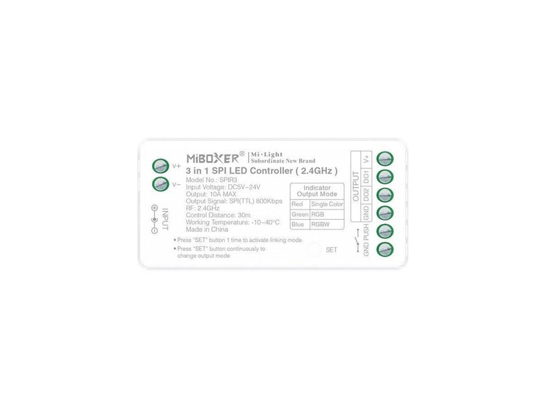 Miboxer LED Controller - 3-in-1 - 2.4GHz RF - SPI (SPIR3)