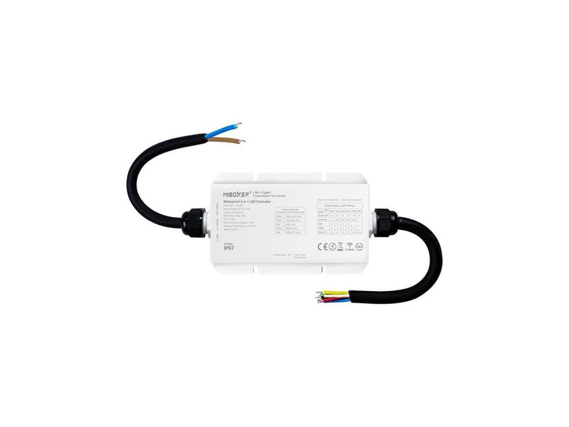 Miboxer LED Controller - 5-in-1 - DC12/48V - 2.4GHz RF - 20A (LS2-WP)