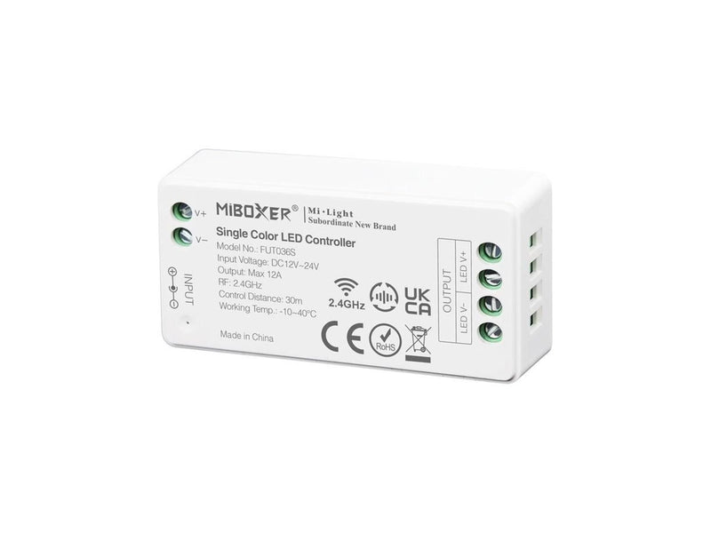 Miboxer LED Controller - DC12/24V - 2.4GHz RF - 12A (S21-LED-L00240214)