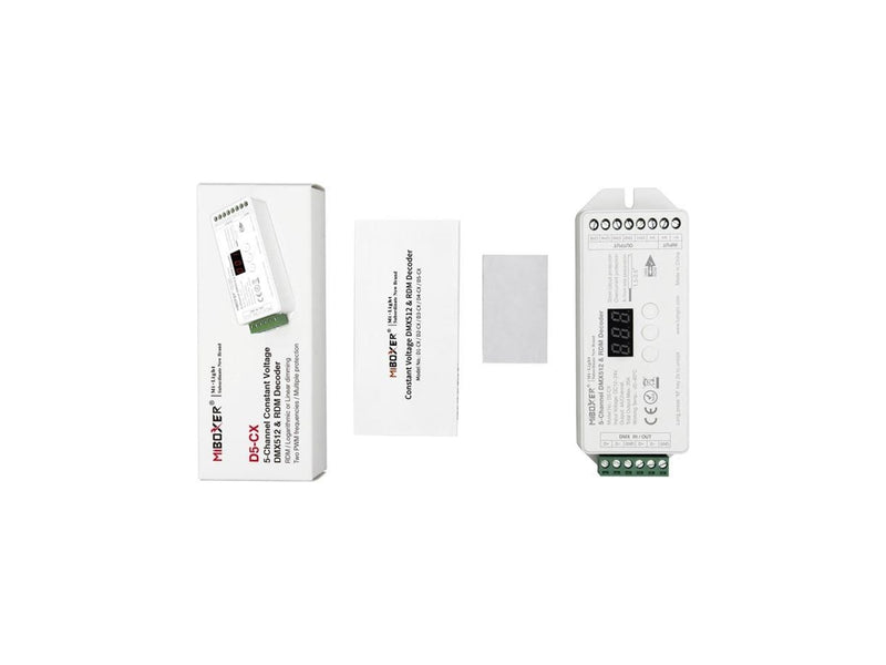 Miboxer LED Controller - DC12/24V - DMX512 (D5-CX)