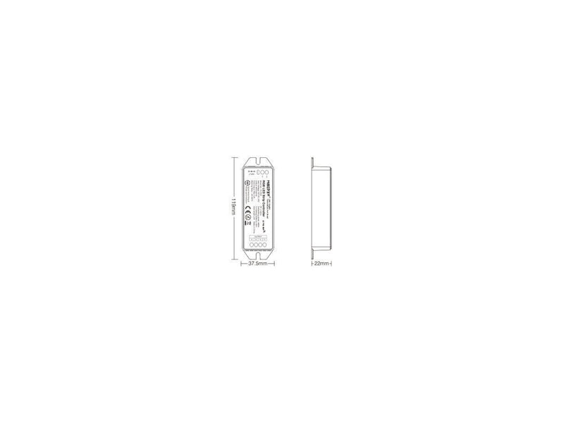 Miboxer LED Controller - RGB - DC12/24V - 2.4GHz RF