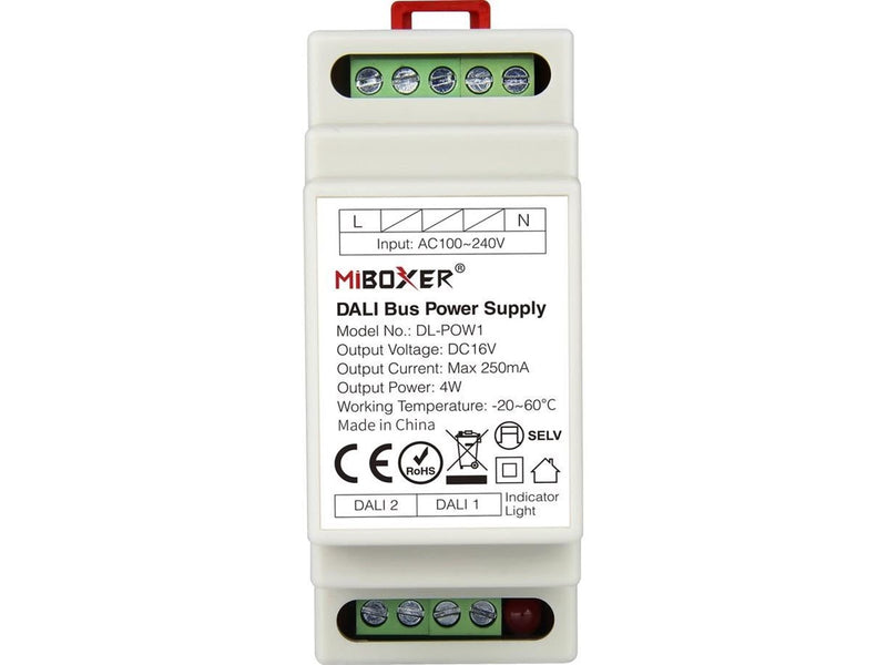 Miboxer – LED DALI-bus strømforsyning (DIN-skinne) – DALI