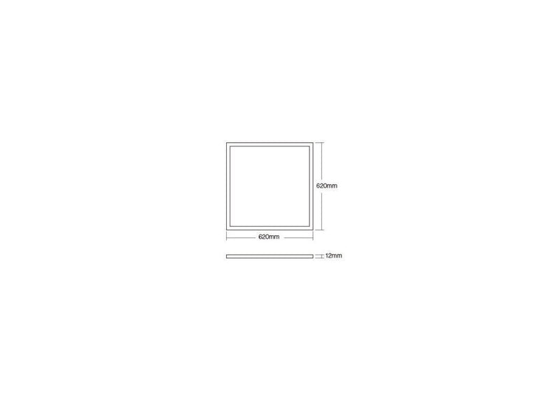 Miboxer LED Panel - Firkantet - 620x620mm - 40W - RGB-CCT - 2.4GHz RF