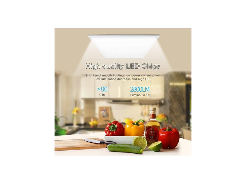 Miboxer LED Panel - Firkantet - 620x620mm - 40W - RGB-CCT - 2.4GHz RF