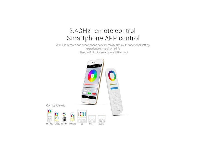Miboxer LED Panel Firkantet - 9W - RGB-CCT - WiFi