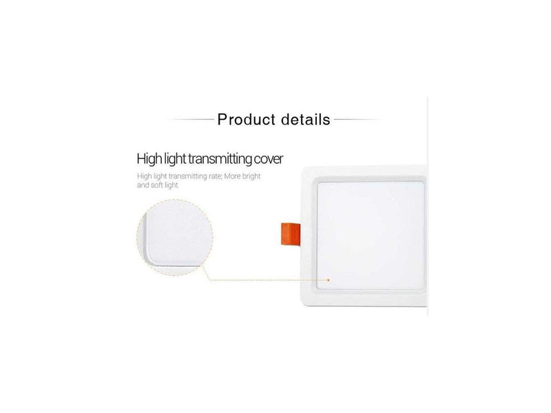 Miboxer LED Panel Firkantet - 9W - RGB-CCT - WiFi