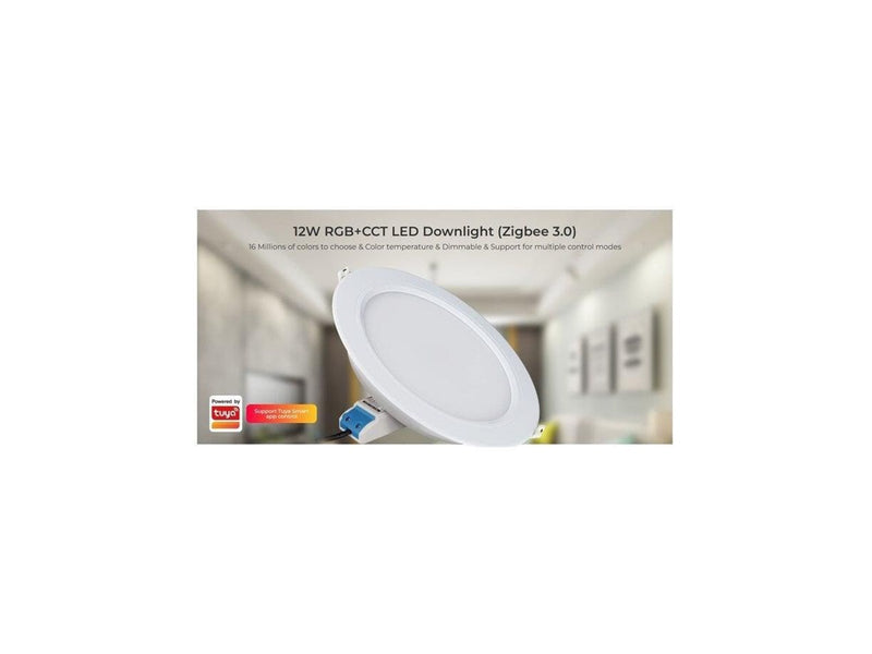 Miboxer LED Panel - Rund - 12W - RGB-CCT - Zigbee 3.0
