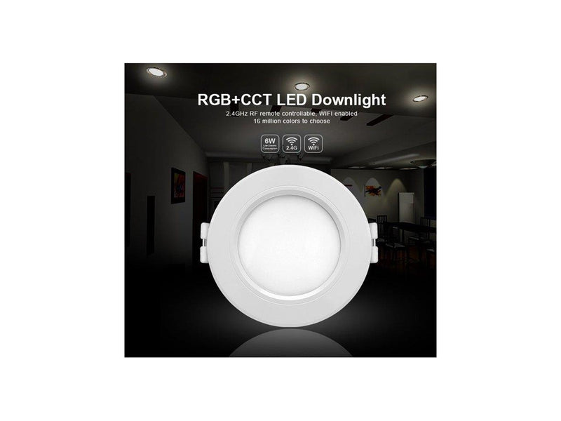 Miboxer LED Panel Rund - 6W - RGB-CCT - WiFi