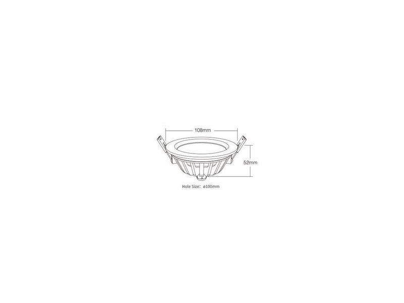 Miboxer LED Panel Rund - 6W - RGB-CCT - WiFi - IP54