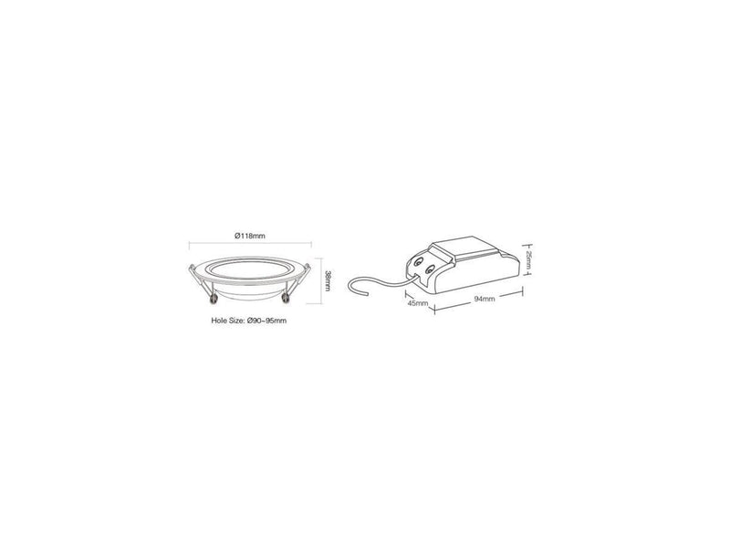Miboxer LED Panel - Rund - 6W - RGB-CCT - Zigbee 3.0