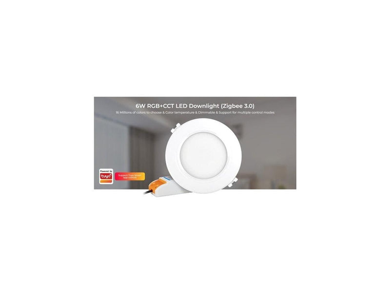 Miboxer LED Panel - Rund - 6W - RGB-CCT - Zigbee 3.0
