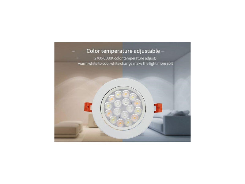 Miboxer LED Panel Rund - 9W - RGB-CCT - WiFi