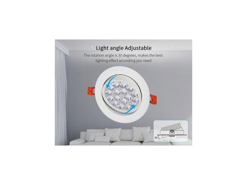 Miboxer LED Panel Rund - 9W - RGB-CCT - WiFi