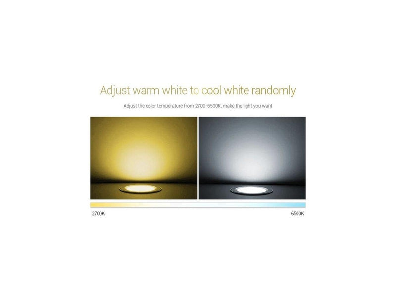 Miboxer LED Panel Rund - 9W - RGB-CCT - WiFi