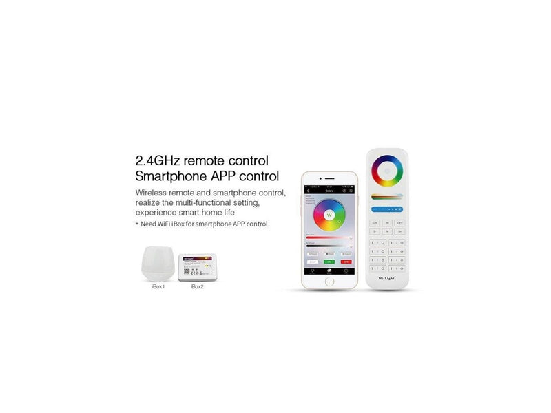 Miboxer LED Pære E27 - 12W - RGB-CCT - WiFi