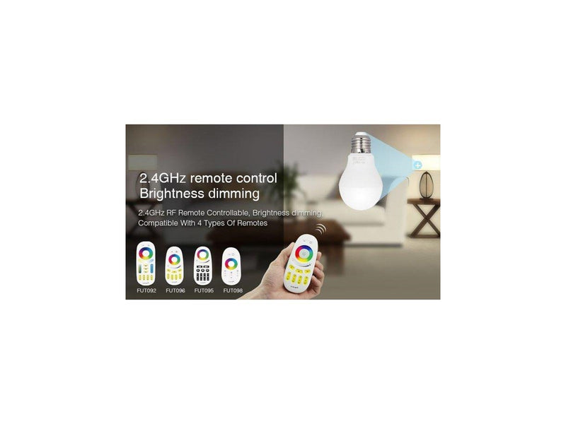 Miboxer LED Pære E27 - 6W - RGB-CCT - WiFi