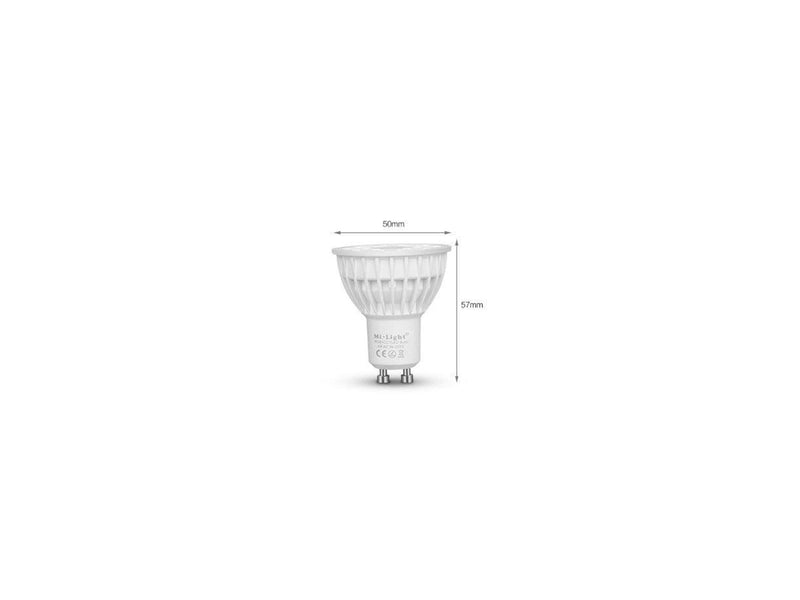 Miboxer LED Pære GU10 - 4W - RGB-CCT - 320lm - Zigbee 3.0