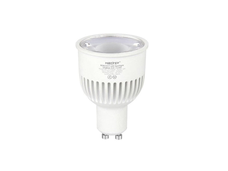 Miboxer LED Pære GU10 - 6W - RGB-CCT - 550lm - Zigbee 3.0