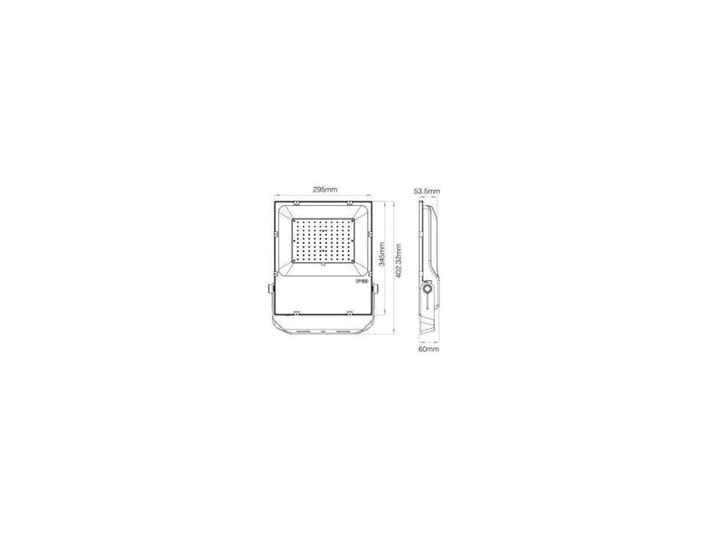 Miboxer LED Projektør - 100W - RGB-CCT - IP65