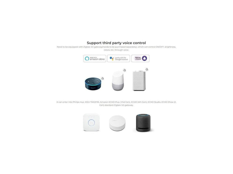 Miboxer LED Projektør - 24W - RGB-CCT - 48V - Zigbee 3.0