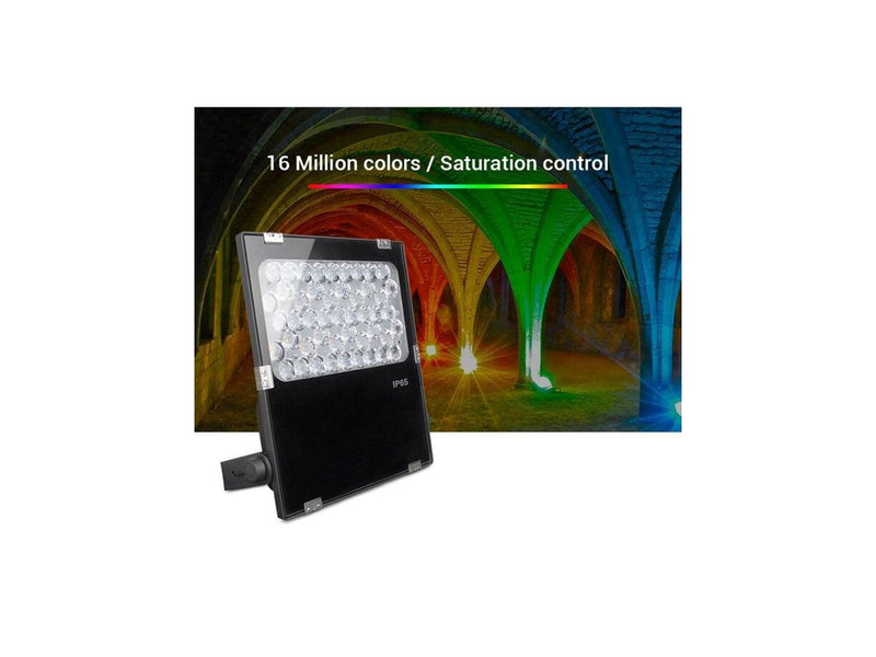 Miboxer LED Projektør - 50W - RGB-CCT - IP65 - 230V - WiFi - 2.4GHz RF