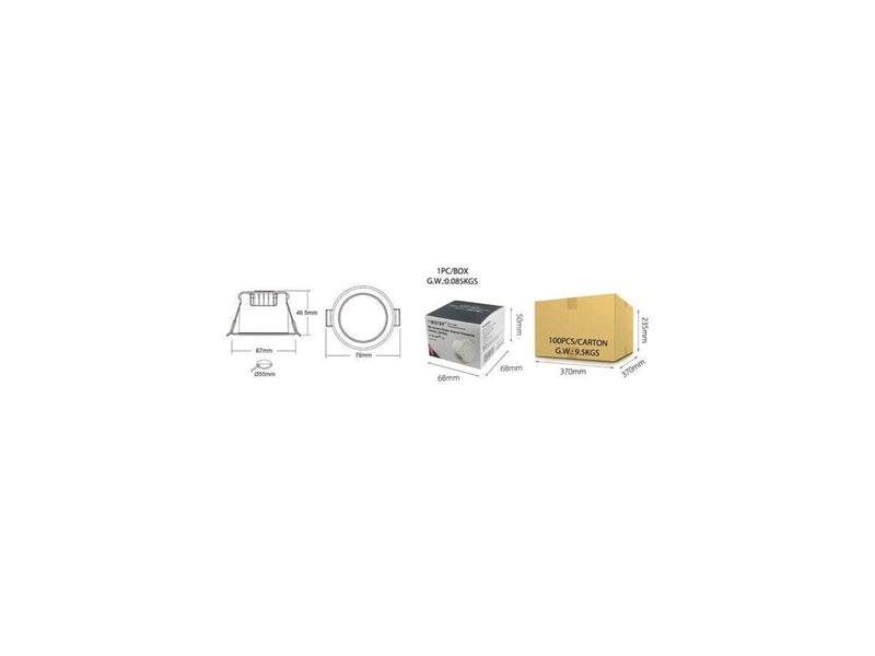 Miboxer LED Sensor Microwave Radar Human - 2.4GHz RF