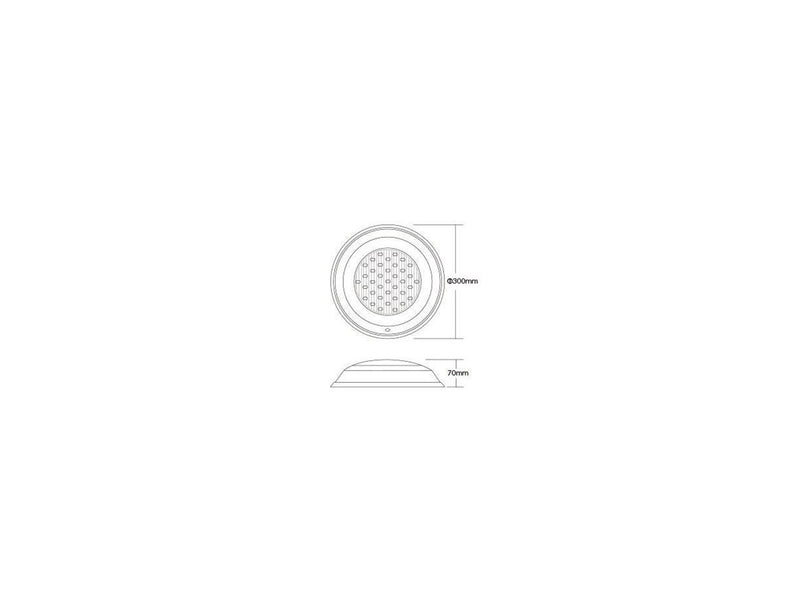 Miboxer Pool Lampe - 27W - RGB-CCT - LoRa 433MHz - IP68 - 12V
