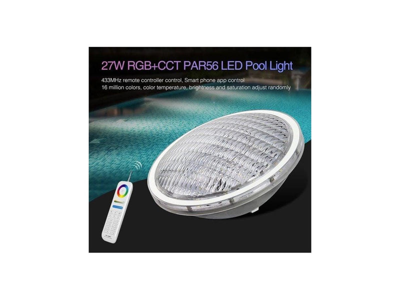 Miboxer Pool Lampe - PAR56 - 27W - RGB-CCT - LoRa 433MHz - IP68