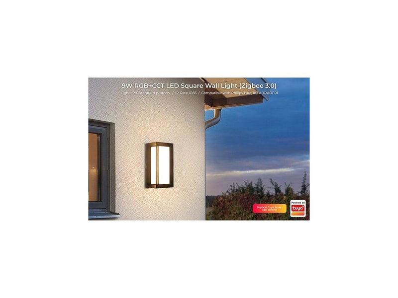 Miboxer Square Wall Light 12W RGB+CCT - Zigbee 3.0