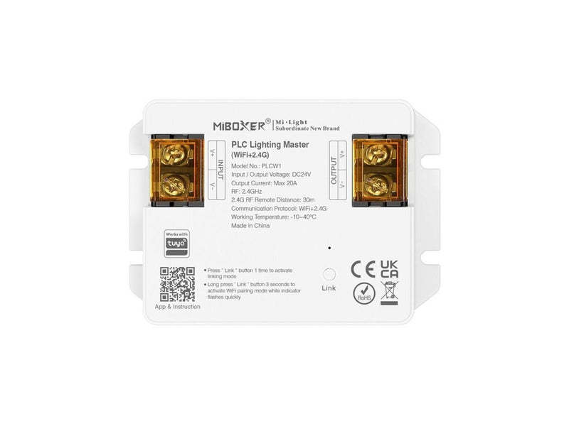 Miboxer WiFi Controller - DC24V - WiFi - 2.4GHz RF - PLC
