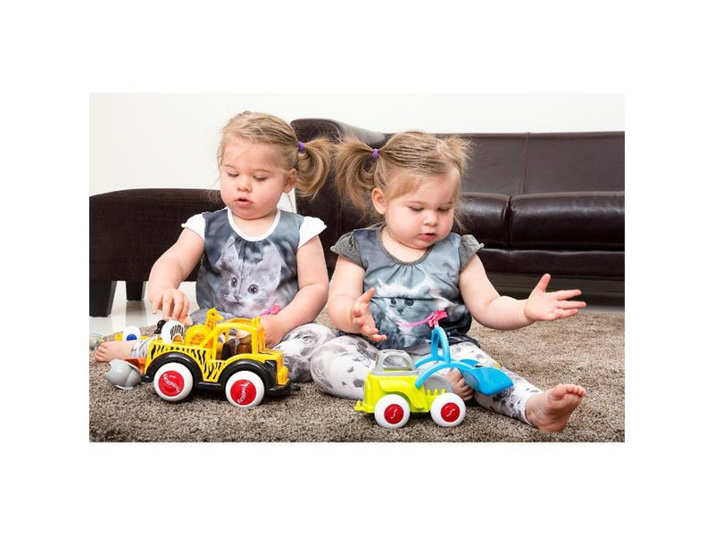 Micki Leksaker Viking Toys Safari - Jumbo Safari truck with guide and animals