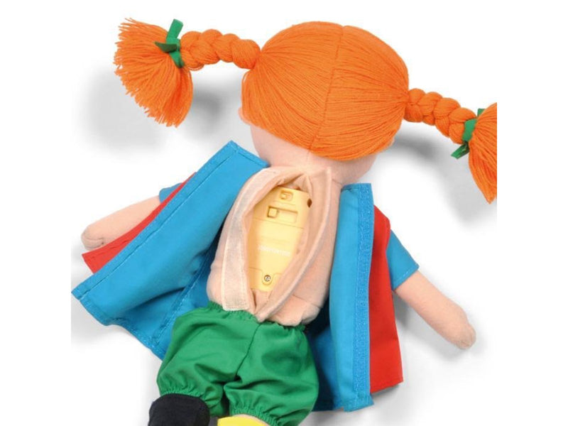 Micki Pippi taledukke 40 cm blød