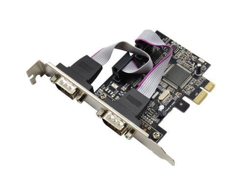 MicroConnect 2 Port Serial PCIe card