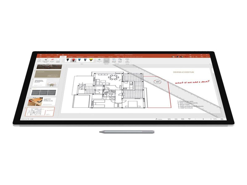 Microsoft Surface Pen V4 - Platinum - Stylus (Silber)