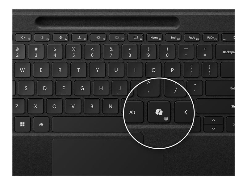 Microsoft Surface Pro Flex Keyboard - Tastatur - Französisch - Schwarz