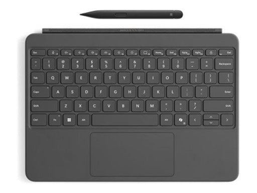 Microsoft Surface Pro Keyboard - 12-inch - keyboard - with touchpad accelerometer - QWERTZ - German - slate - with Slim Pen Input Device - Tastatur - Deutsch - Grau