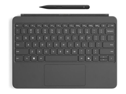 Microsoft Surface Pro Keyboard - 12-inch - keyboard - with touchpad accelerometer - slate - with Slim Pen Input Device - Tastatur - Grau