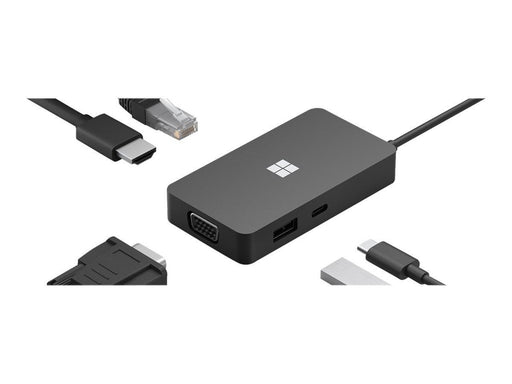 Microsoft USB-C Travel Hub - docking station - VGA HDMI