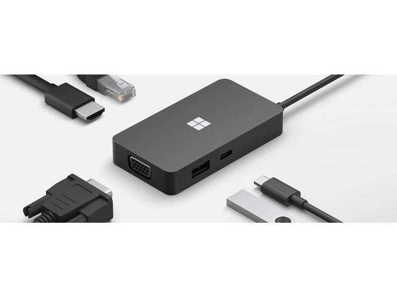 Microsoft USB-C Travel Hub - docking station - VGA HDMI