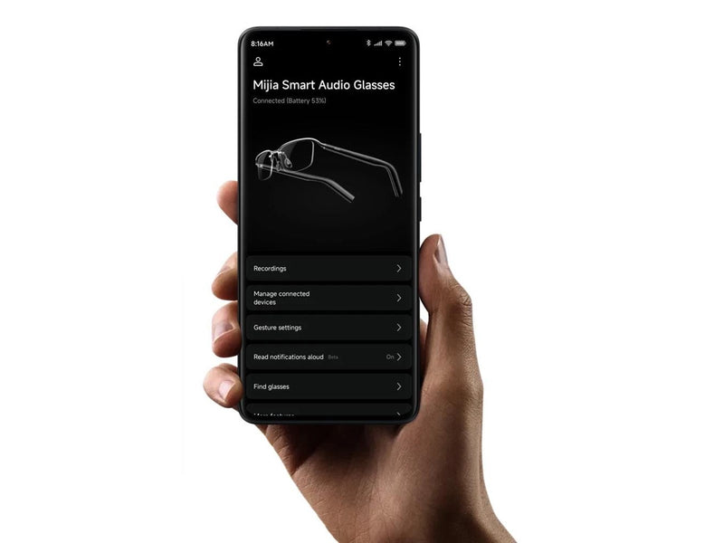 Mijia Smart Audio Glasses Pilot Style