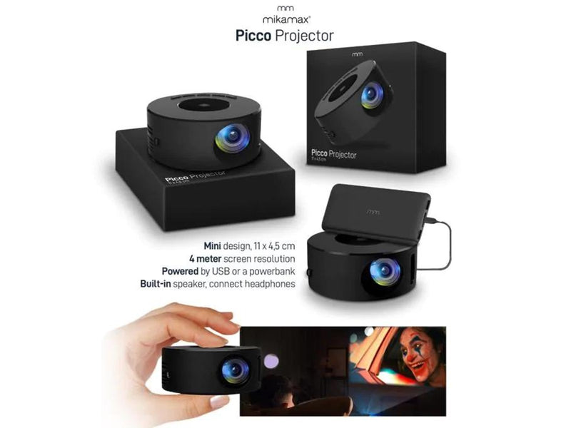 Mikamax Projektoren Pico Projector - 320 x 180 - 10 lumens