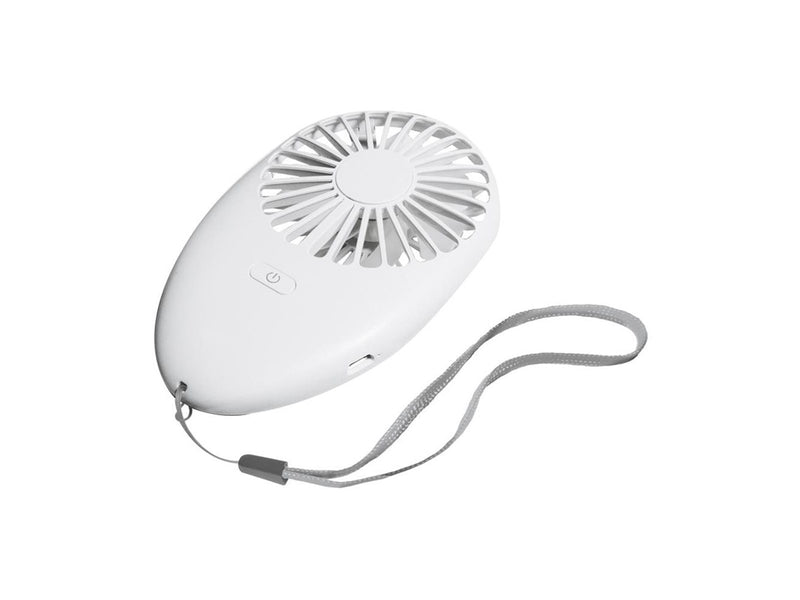 Mikamax Tragbarer Handventilator – Wiederaufladbare Batterie – 2 Geschwindigkeiten