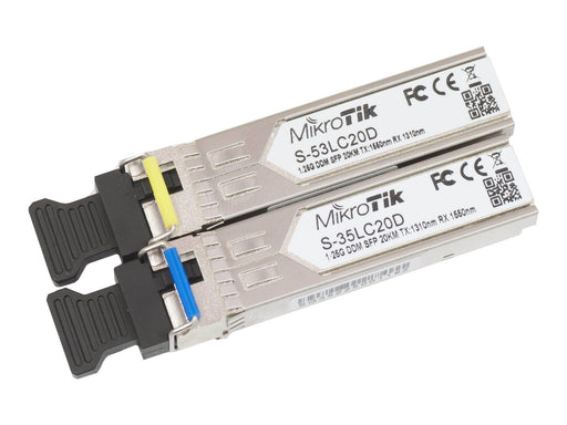 MikroTik 2 x SFP 1.25G 1310/1550nm 20km
