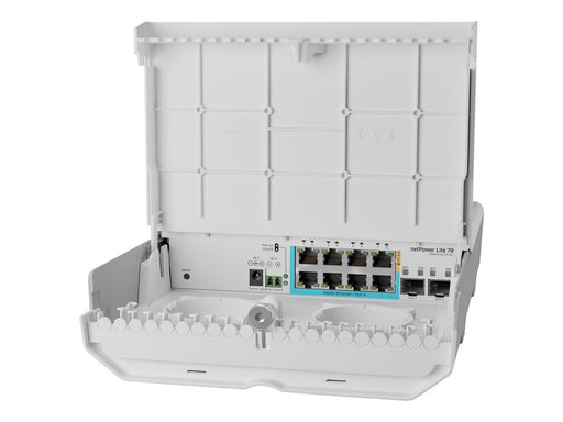 MikroTik CSS610-1GI-7R-2S+OUT netPower Lite 7R